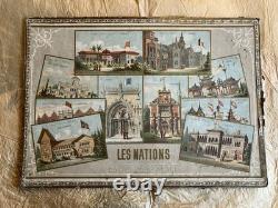 Jeu Puzzle nations Expo Paris 1878