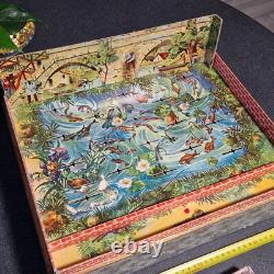 Jeu SAUSSINE 1890 JEU DE LA PEICHE SURPRISE jouet ancien