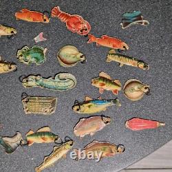 Jeu SAUSSINE 1890 JEU DE LA PEICHE SURPRISE jouet ancien
