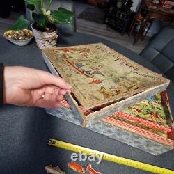 Jeu SAUSSINE 1890 JEU DE LA PEICHE SURPRISE jouet ancien