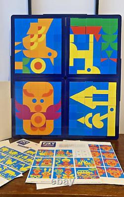 Jeu Vintage Années 90 Piki Magnetic Complet avec 4 Tableaux