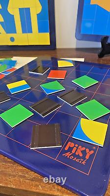 Jeu Vintage Années 90 Piki Magnetic Complet avec 4 Tableaux