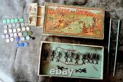 Jeu ancien LA PECHE AUX GRENOUILLES GB & CIE NICOLAS-KELLER ATLAS PARIS début XX