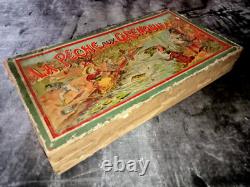 Jeu ancien LA PECHE AUX GRENOUILLES GB & CIE NICOLAS-KELLER ATLAS PARIS début XX