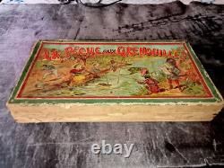 Jeu ancien LA PECHE AUX GRENOUILLES GB & CIE NICOLAS-KELLER ATLAS PARIS début XX