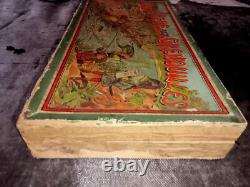 Jeu ancien LA PECHE AUX GRENOUILLES GB & CIE NICOLAS-KELLER ATLAS PARIS début XX