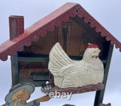 Jeu d'adresse ancien complet POULE AUX OEUFS D'OR Les Jouets Création 1940/50