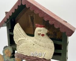 Jeu d'adresse ancien complet POULE AUX OEUFS D'OR Les Jouets Création 1940/50