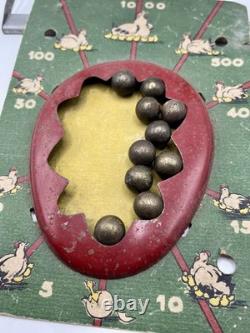 Jeu d'adresse ancien complet POULE AUX OEUFS D'OR Les Jouets Création 1940/50