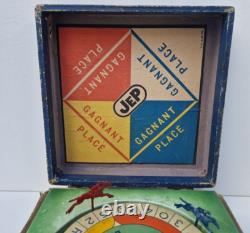 Jeu de comptoir JEP le Derby course de chevaux jouet ancien début XXème Siècle