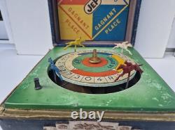 Jeu de comptoir JEP le Derby course de chevaux jouet ancien début XXème Siècle