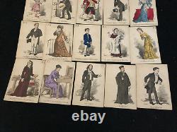 Jeu de la Mariée XIX ème Siècle Jeu de Cartes Antique French Deck of cards 19th