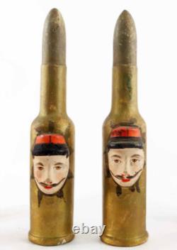 Jeu de quilles LES POILUS vers 1915 / jouet ancien