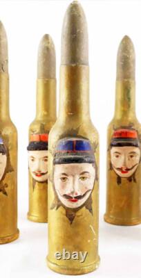 Jeu de quilles LES POILUS vers 1915 / jouet ancien