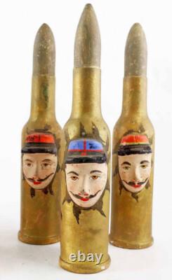 Jeu de quilles LES POILUS vers 1915 / jouet ancien