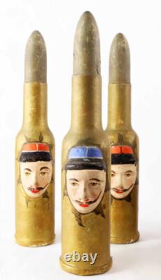 Jeu de quilles LES POILUS vers 1915 / jouet ancien