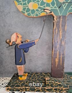 Jeu du pommier en bois sans billes année vers 1930