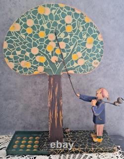 Jeu du pommier en bois sans billes année vers 1930