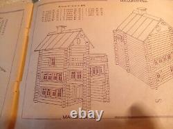 Jeujura 32 F Chalet Suisse a construire avec mallette bois 1/24