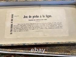 Jeux Anciens Circa 1900 La Pêche À La Ligne