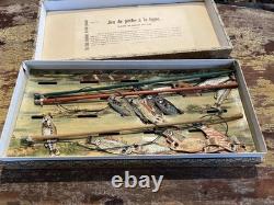 Jeux Anciens Circa 1900 La Pêche À La Ligne