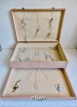 Joli Coffret Ancien De Dinette Vide À Compléter Avec Tiroir- Époque 1900