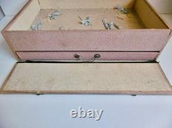 Joli Coffret Ancien De Dinette Vide À Compléter Avec Tiroir- Époque 1900