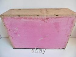 Joli Coffret Ancien De Dinette Vide À Compléter Avec Tiroir- Époque 1900