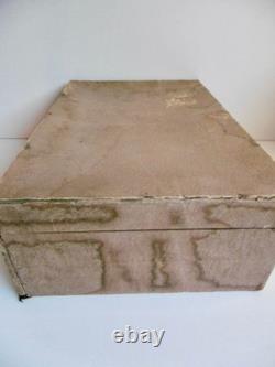 Joli Coffret Ancien De Dinette Vide À Compléter Avec Tiroir- Époque 1900