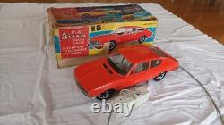 Jouet Ancien Amb Bologna Fiat Dino Coupé 2400 1/10 Électrique Boite D'origine