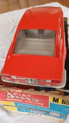 Jouet Ancien Amb Bologna Fiat Dino Coupé 2400 1/10 Électrique Boite D'origine
