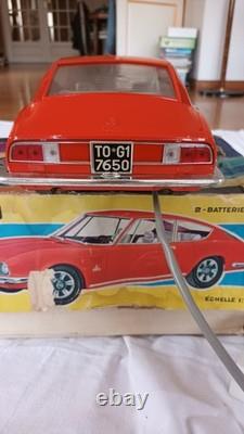 Jouet Ancien Amb Bologna Fiat Dino Coupé 2400 1/10 Électrique Boite D'origine