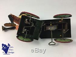 Jouet Ancien Antique Toy Fernand Martin L'autopatte Vers 1920 Vert 2° Variante