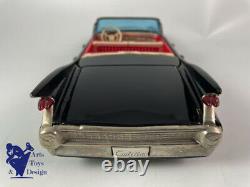 Jouet Ancien Bandai Cadillac Convertible 60' Model Auto Series Tin Friction 30cm