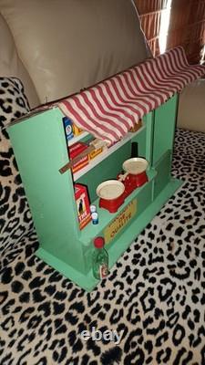 Jouet Ancien Belle Épicerie Garnie Années 50 Produits De Qualité