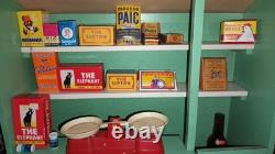 Jouet Ancien Belle Épicerie Garnie Années 50 Produits De Qualité