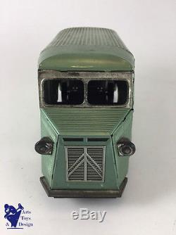 Jouet Ancien Camion Citroen H1200 Made In Japan 20cm A Friction Tin Toy No Jrd