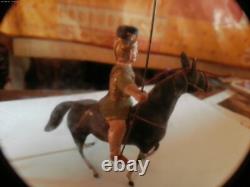 Jouet Ancien Cavalier Gaulois en métal et compo vers 1900 très rare