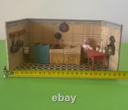 Jouet Ancien Charmante Petite Cuisine Maison De Poupee 25cm
