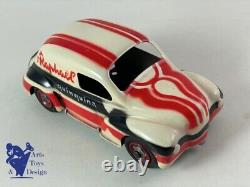 Jouet Ancien Cij 5/49 Rare Renault 4cv St Raphael Quinquina 18cm Vers 1950