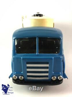 Jouet Ancien Cij Europarc Ref 9/31a Camion Tole Saviem Ciment Bleu Avec Boite