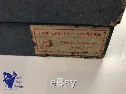 Jouet Ancien Citroen 1/10 Boite 1 Reference 300/1 Chassis Demontable Voiture C6