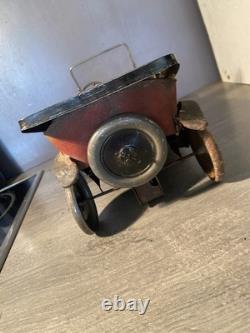 Jouet Ancien Citroën B 2 Mécanique Tôle Cij Tippco Cr