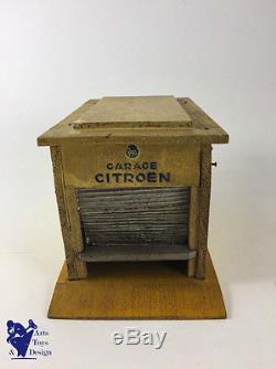 Jouet Ancien Citroen Ref 805 Garage Citroen Pour Voiture 1/25° Vers 1933