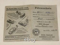 Jouet Ancien En Tole Et Bakelite Voiture Auto Dux Mecanique Bmw 501 Rare Couleur