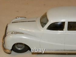 Jouet Ancien En Tole Et Bakelite Voiture Auto Dux Mecanique Bmw 501 Rare Couleur