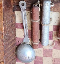 Jouet Ancien Epicerie Et Factices En Bois Avec Liens D'origine Jouet Ancien Epicerie Et Factices En Bois Avec Liens D'origine