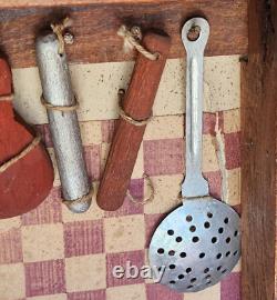 Jouet Ancien Epicerie Et Factices En Bois Avec Liens D'origine Jouet Ancien Epicerie Et Factices En Bois Avec Liens D'origine