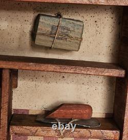 Jouet Ancien Epicerie Et Factices En Bois Avec Liens D'origine Jouet Ancien Epicerie Et Factices En Bois Avec Liens D'origine