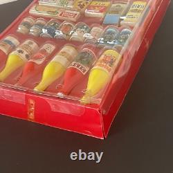 Jouet Ancien Epicerie Jouet Vintage Rare Presentoir 34 Pieces Factices